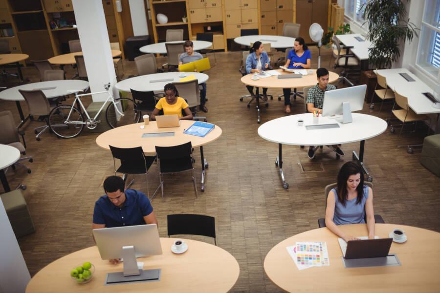 Building Community and Friendship in Shared Workspaces